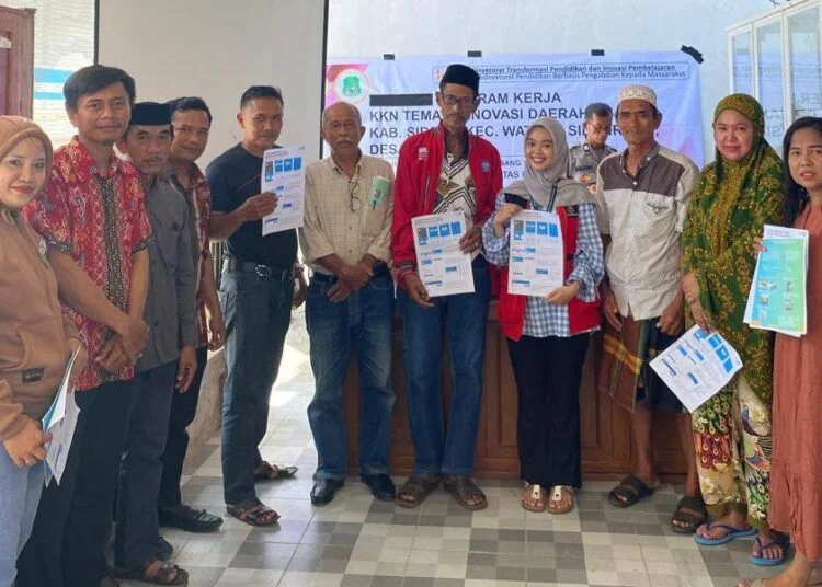 Mahasiswa KKN Unhas Gel. 115 Gelar Sosialisasi Pembuatan Qris Untuk Mendukung Digitalisasi Transaksi di Desa Aka-Akae
